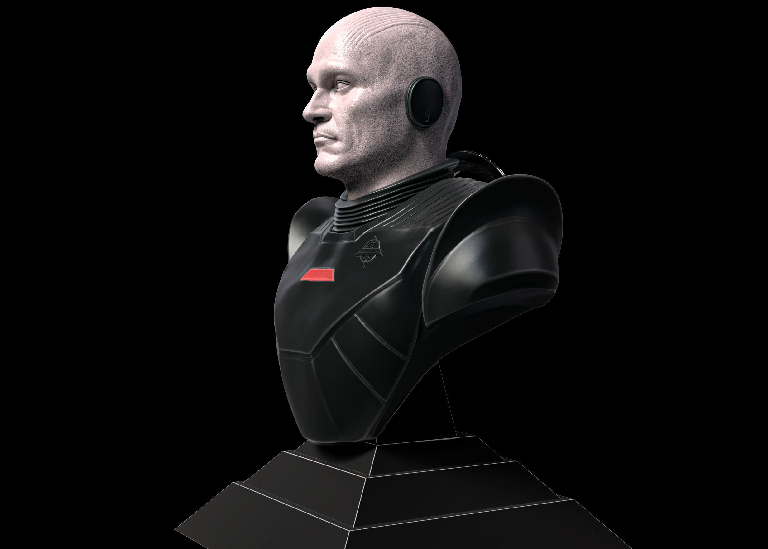Grand Inquisitor Bust- Rupert Friend 3D print model_2