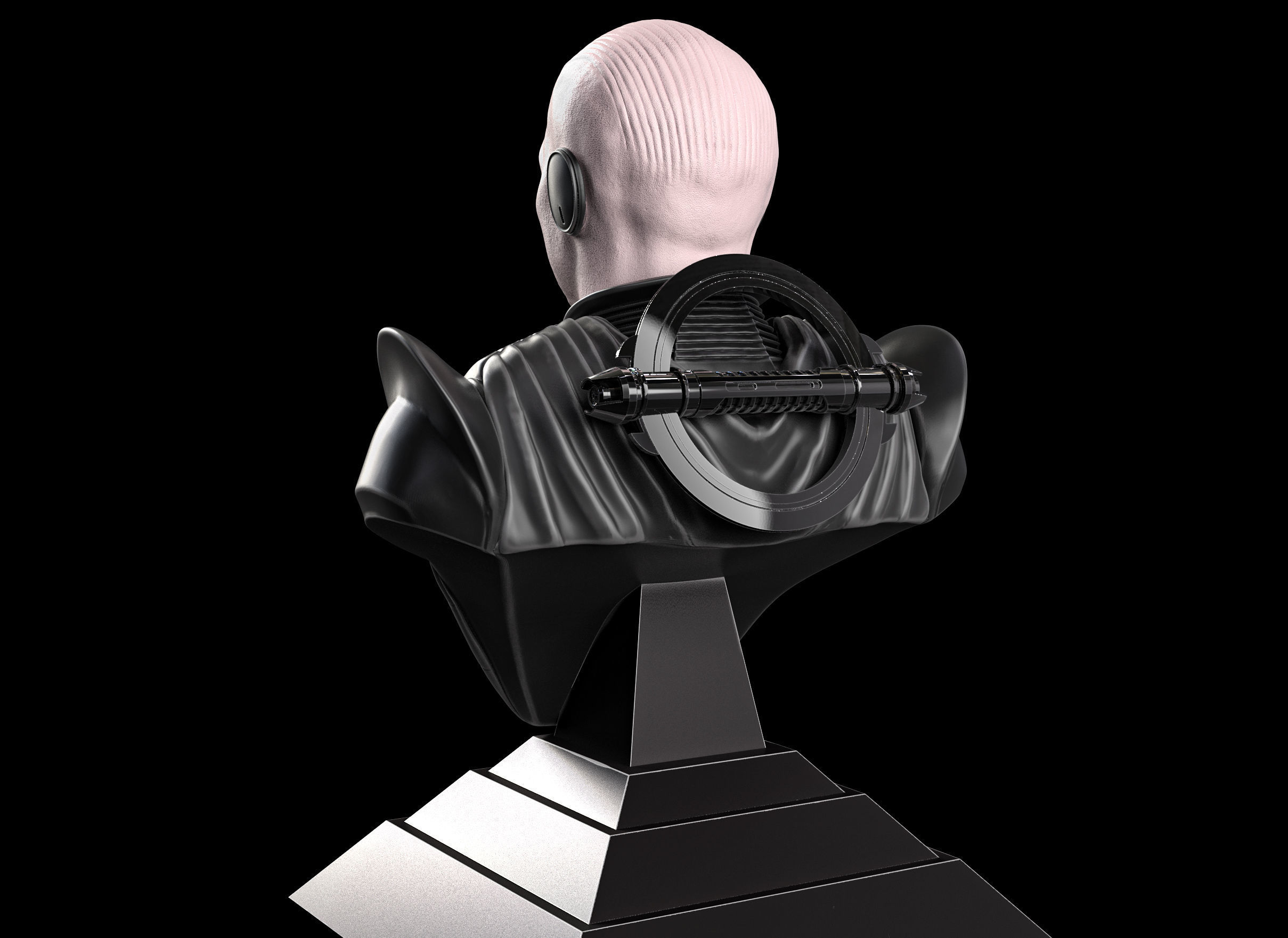 Grand Inquisitor Bust- Rupert Friend 3D print model_4