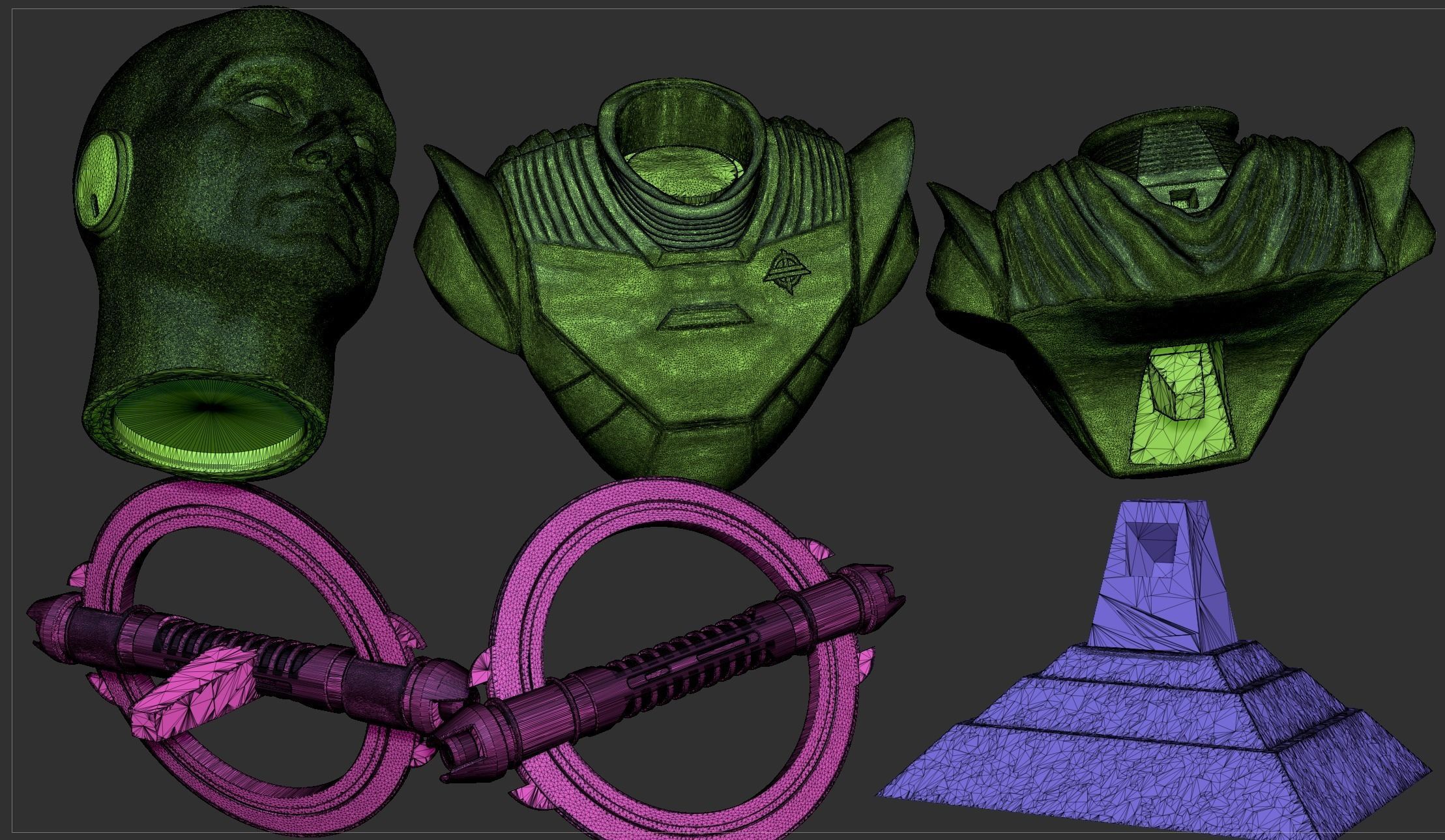 Grand Inquisitor Bust- Rupert Friend 3D print model_14