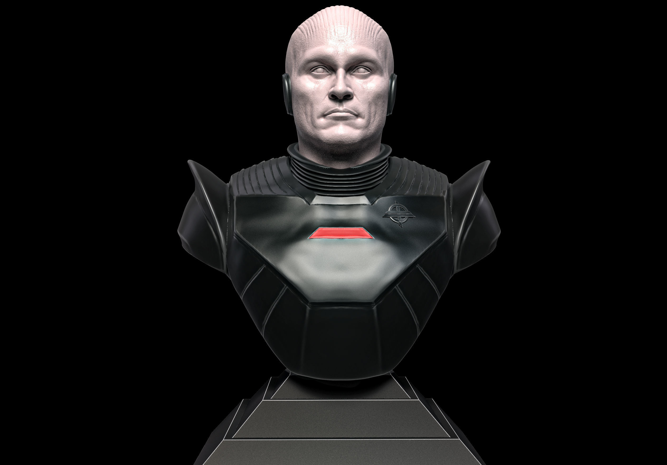 Grand Inquisitor Bust- Rupert Friend 3D print model_1