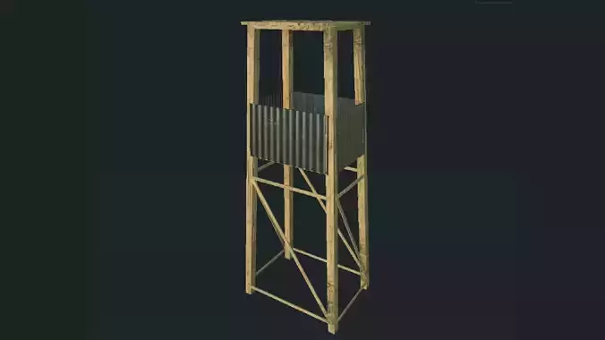 Wooden Watch Tower
