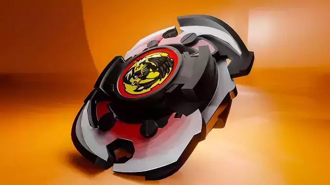 Beyblade - pre supported ctb file 3D print model