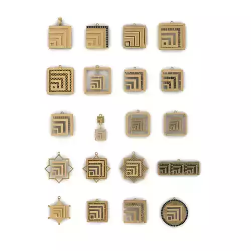 Allah pendants  IN 20 models