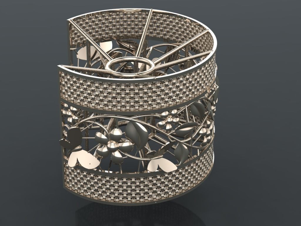 Bracelet 3d jewelry model 3D print model 3D print model_1
