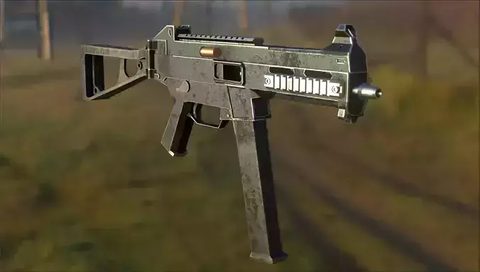 UMP anim riged model