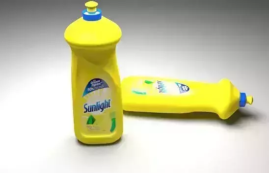 Liquid dish bottle