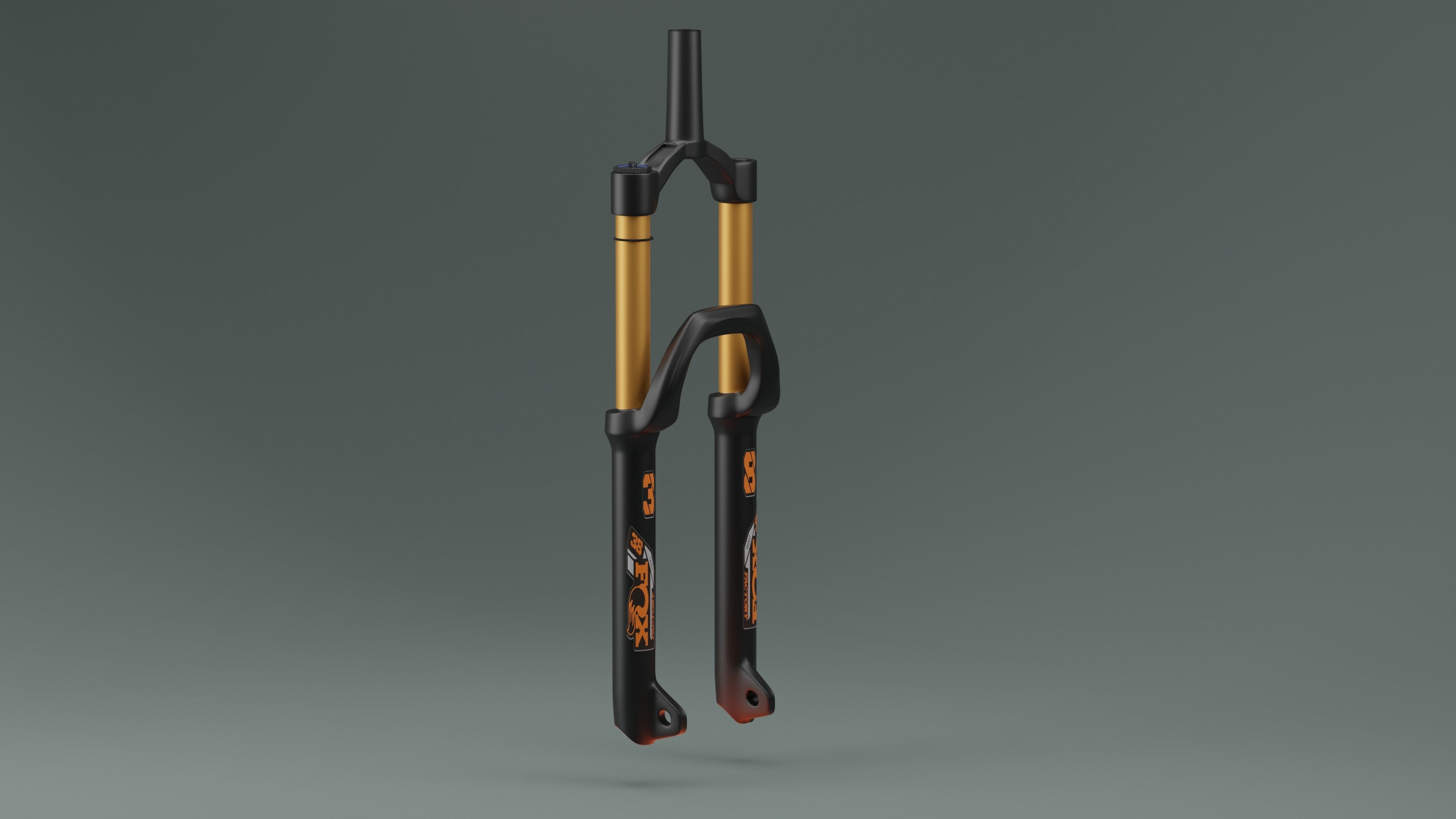 MTB forks 3D model_2