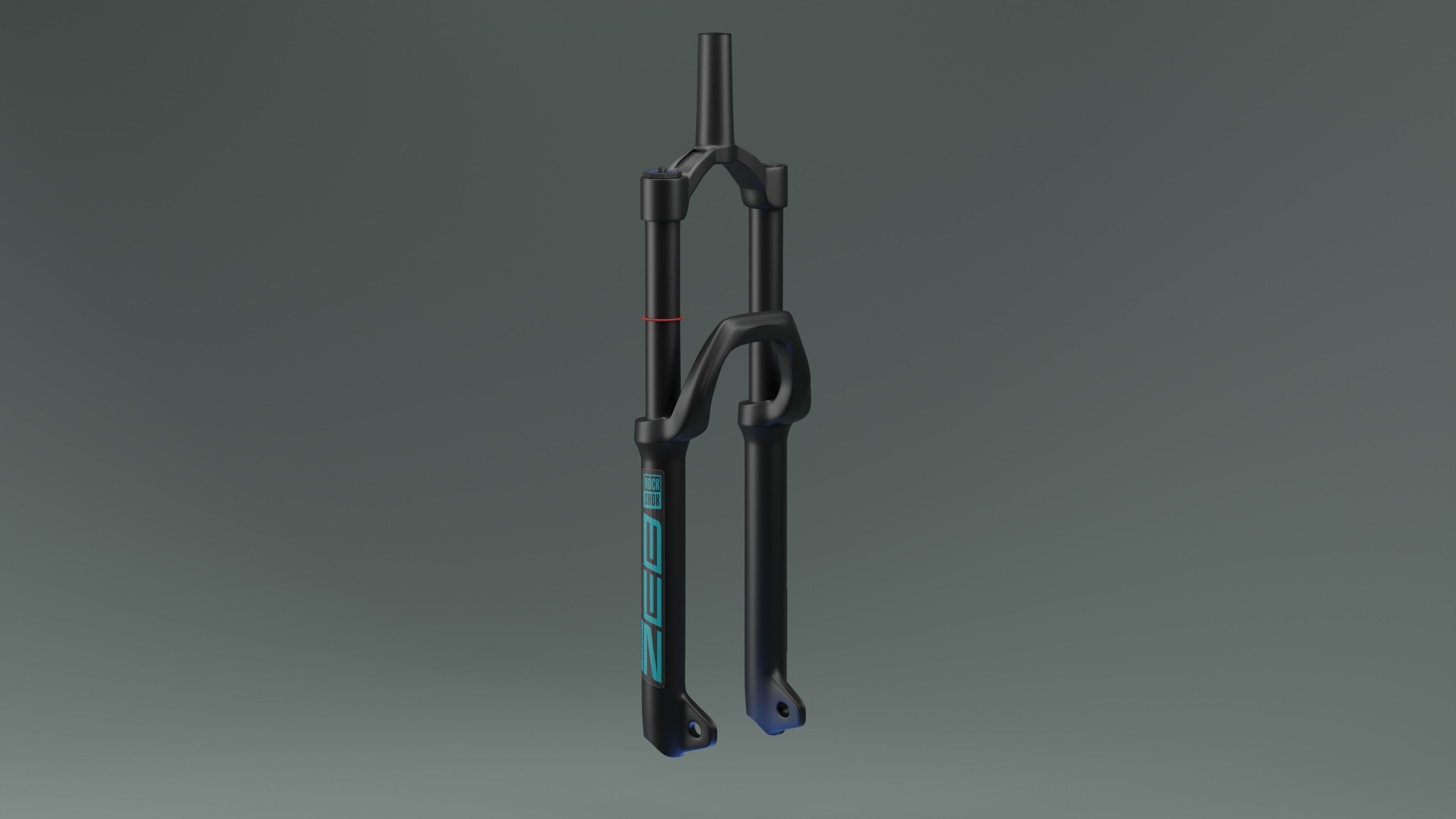 MTB forks 3D model_3