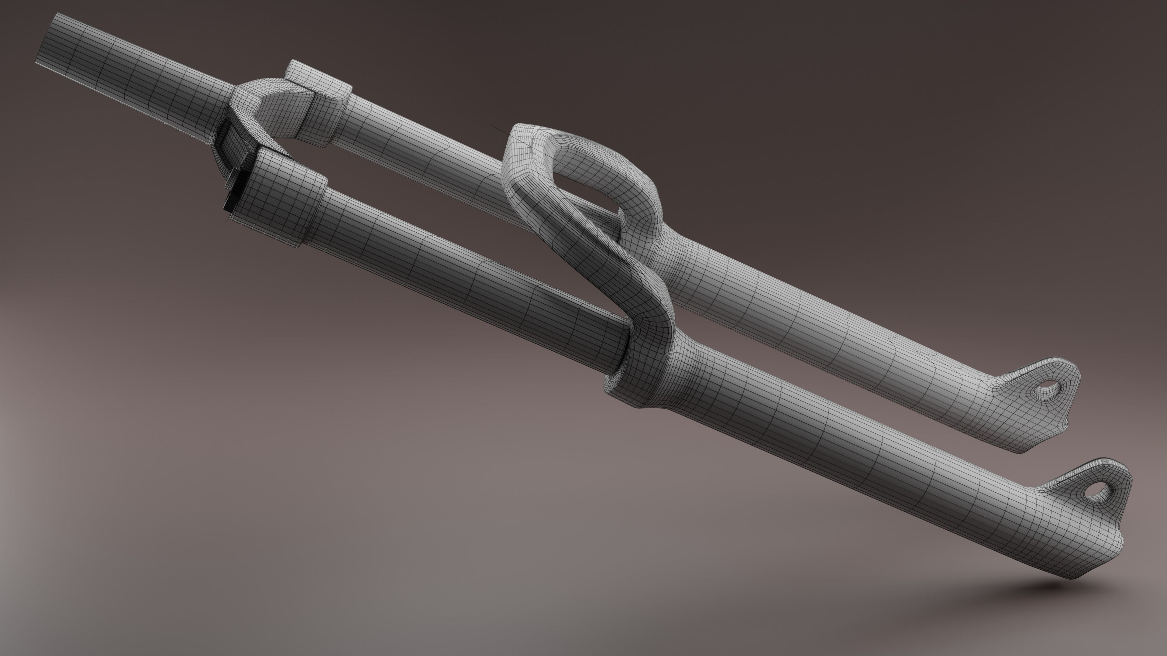 MTB forks 3D model_6