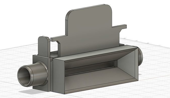 CENTRALIZED VACUUM MODULE 3D print model
