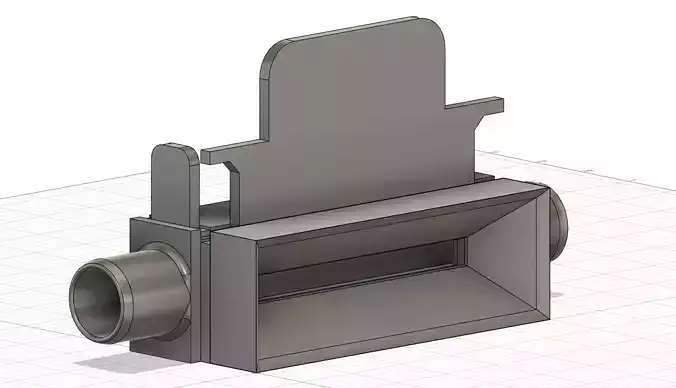 CENTRALIZED VACUUM MODULE 3D print model