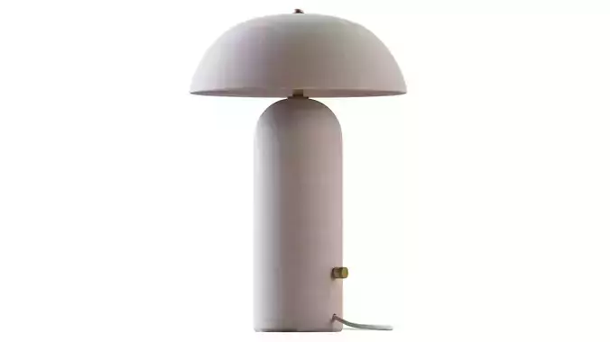 Tera Lamp Unglazed By Ceramicah 3D model