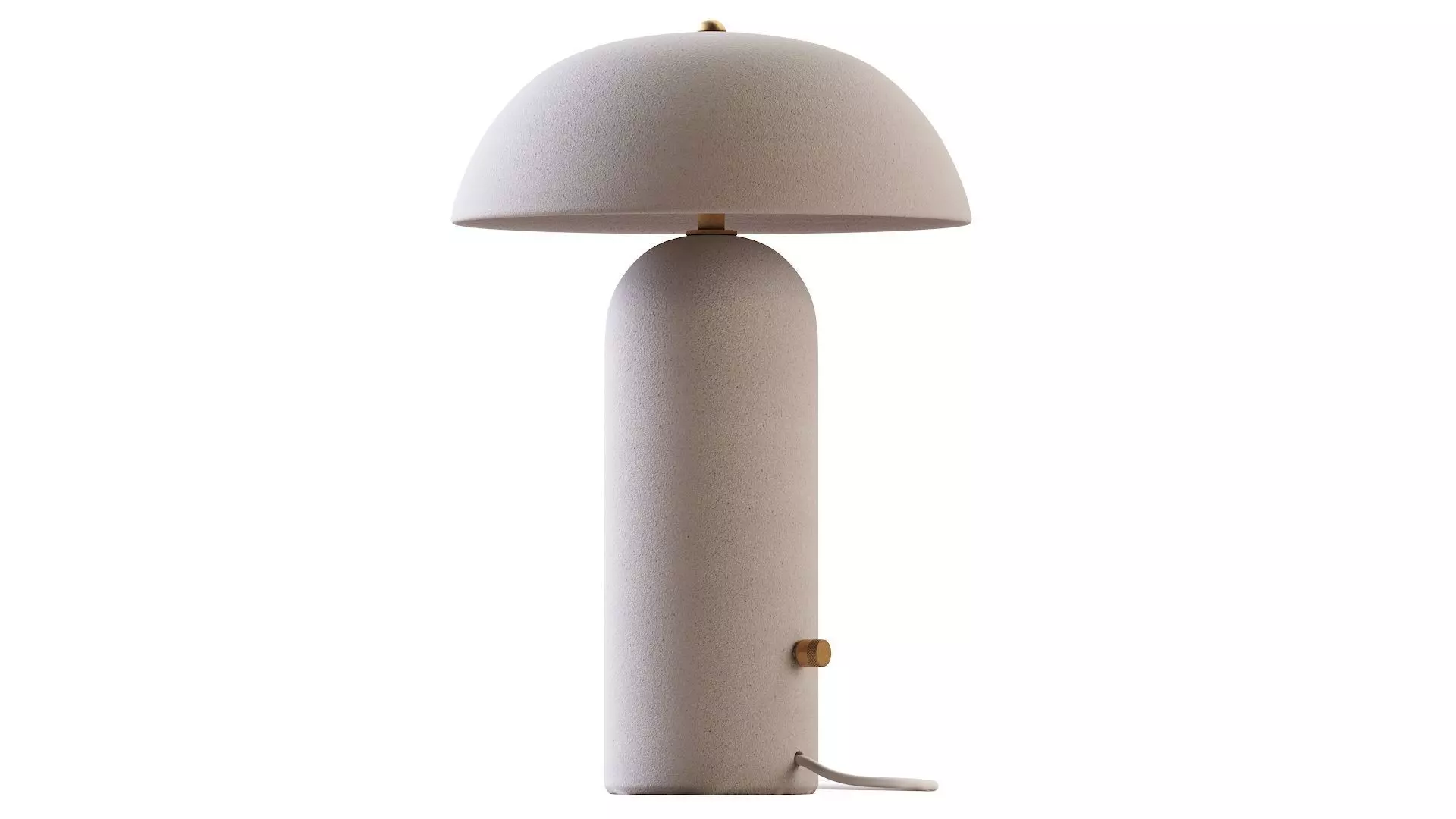 Tera Lamp Unglazed By Ceramicah 3D model