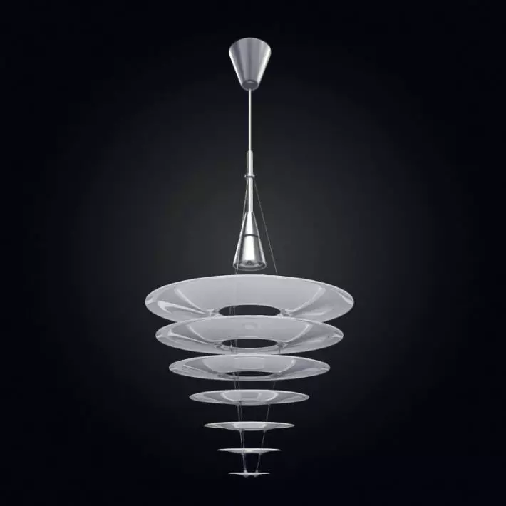 Ceiling Hanging Lamp 3D model_0