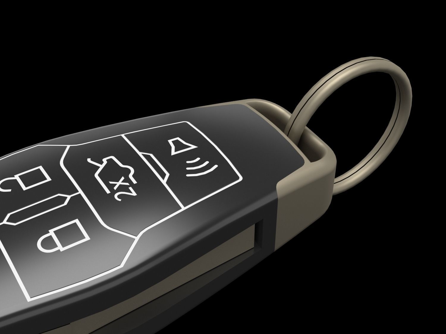 Smart Car Keys 3D model_7