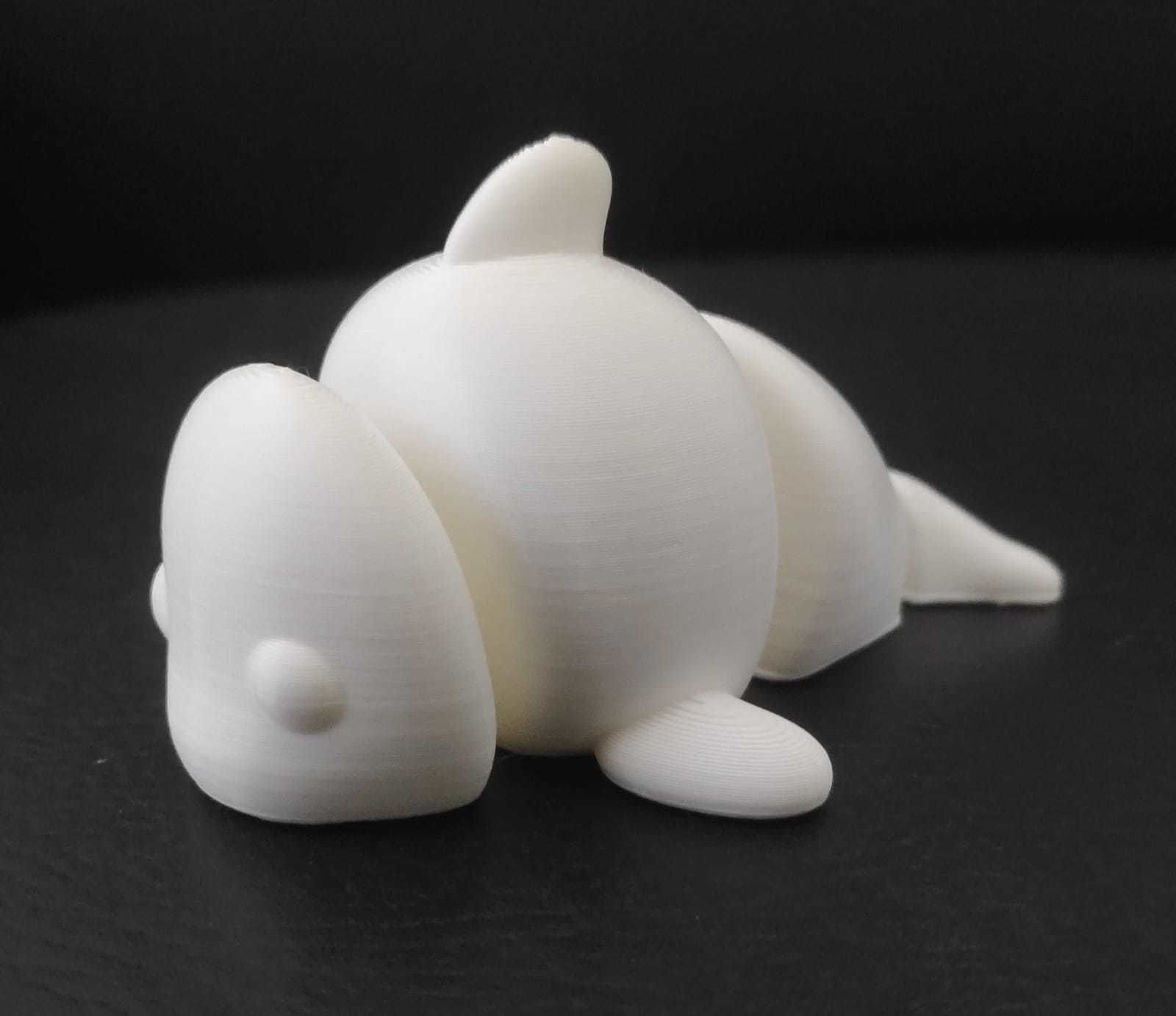 Flexi Dolphin 3D print model_12