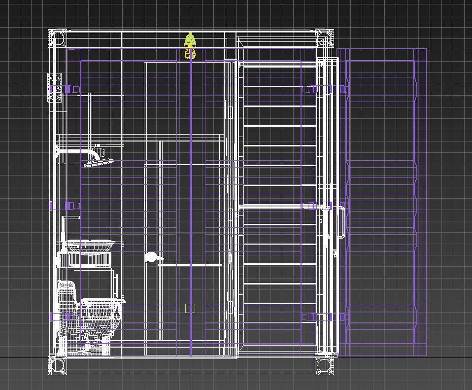 20ft shipping container house 3D model_17