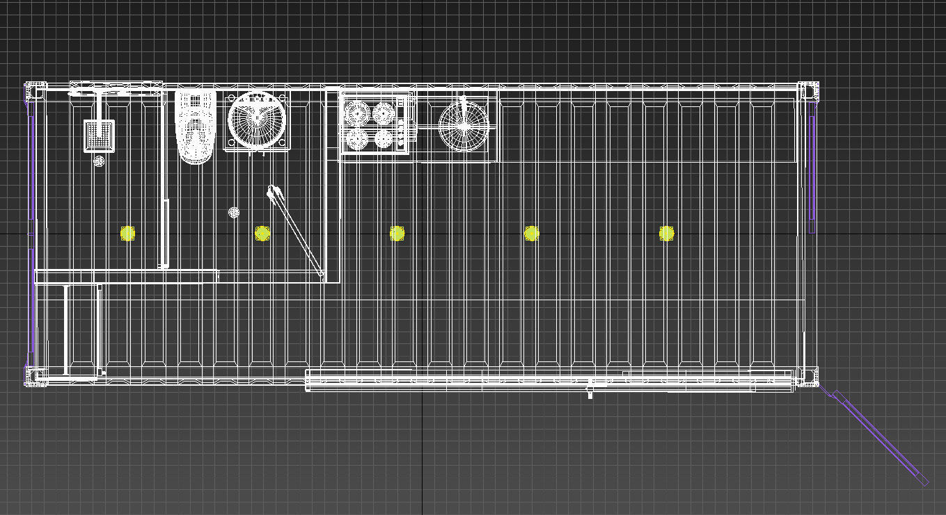 20ft shipping container house 3D model_15