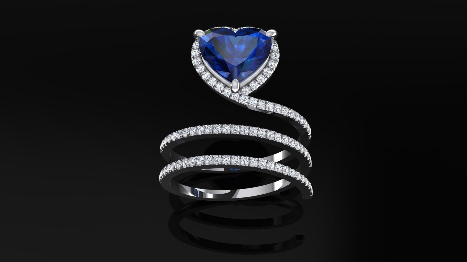 Ring SNAKE 3D print model_2