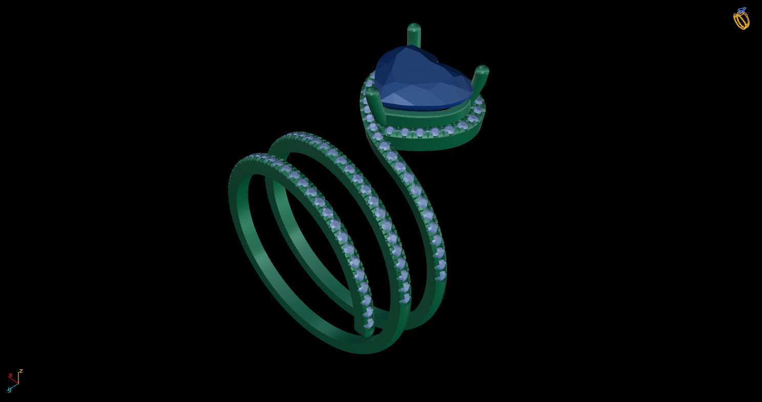 Ring SNAKE 3D print model_6