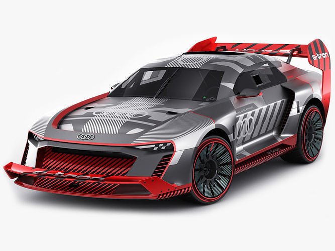 Audi S1 Hoonitron Concept 2021 3D model