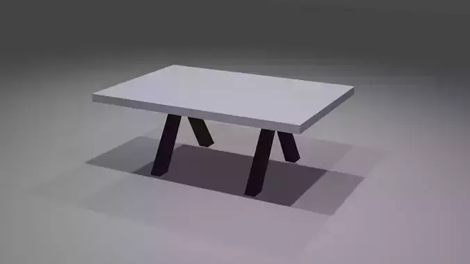 Low Poly Simple Table