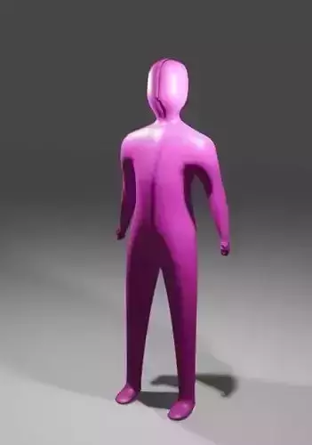 Charackter  typical 3D model