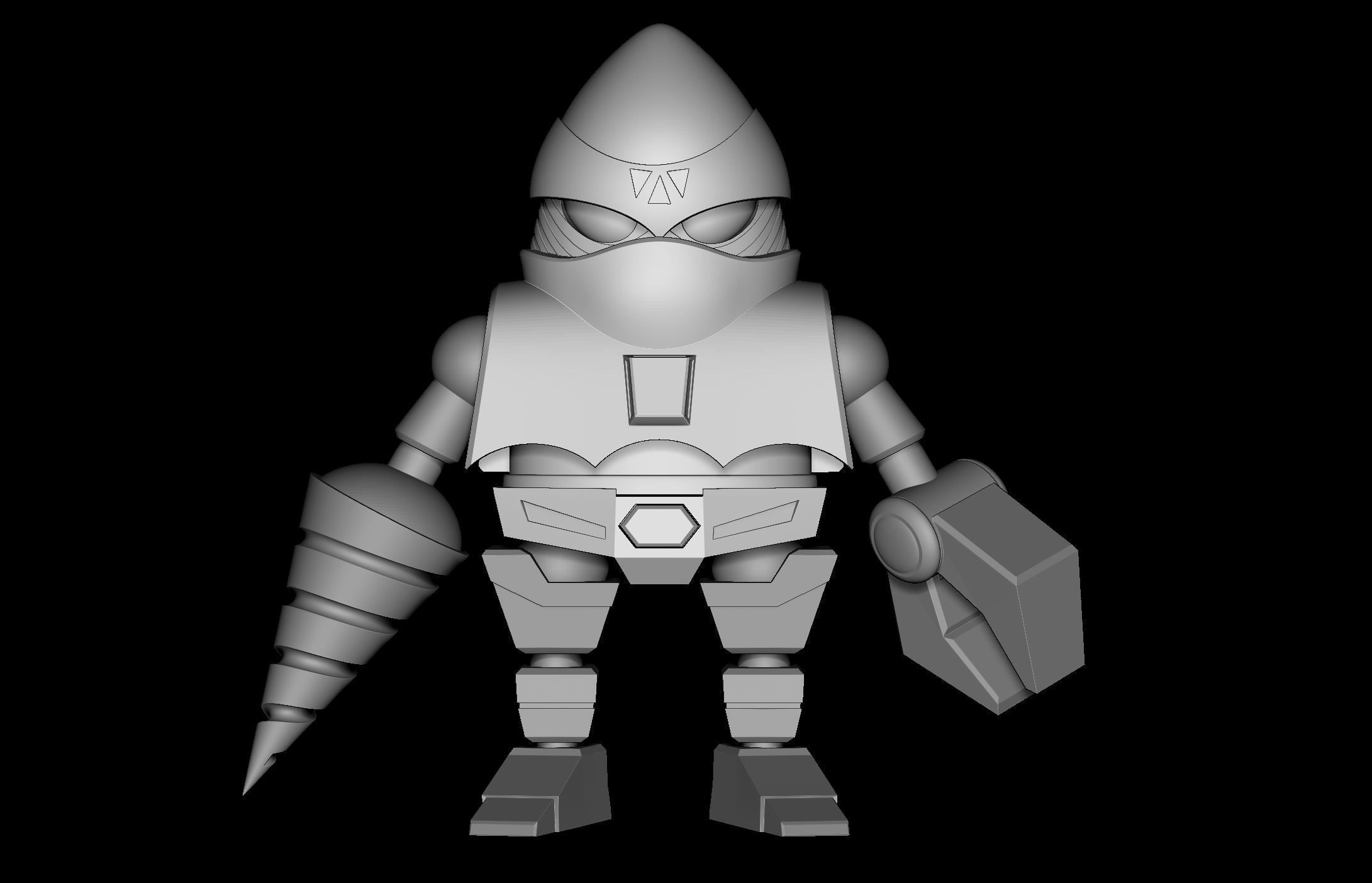 Getter Robot 3D print model_5