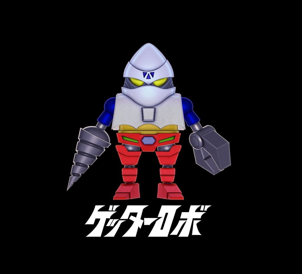 Getter Robot 3D print model_1