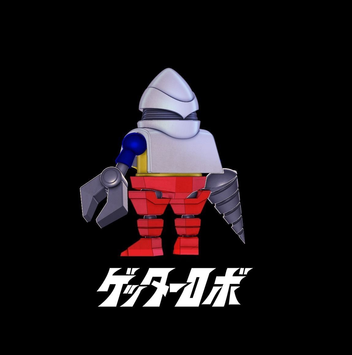 Getter Robot 3D print model_4