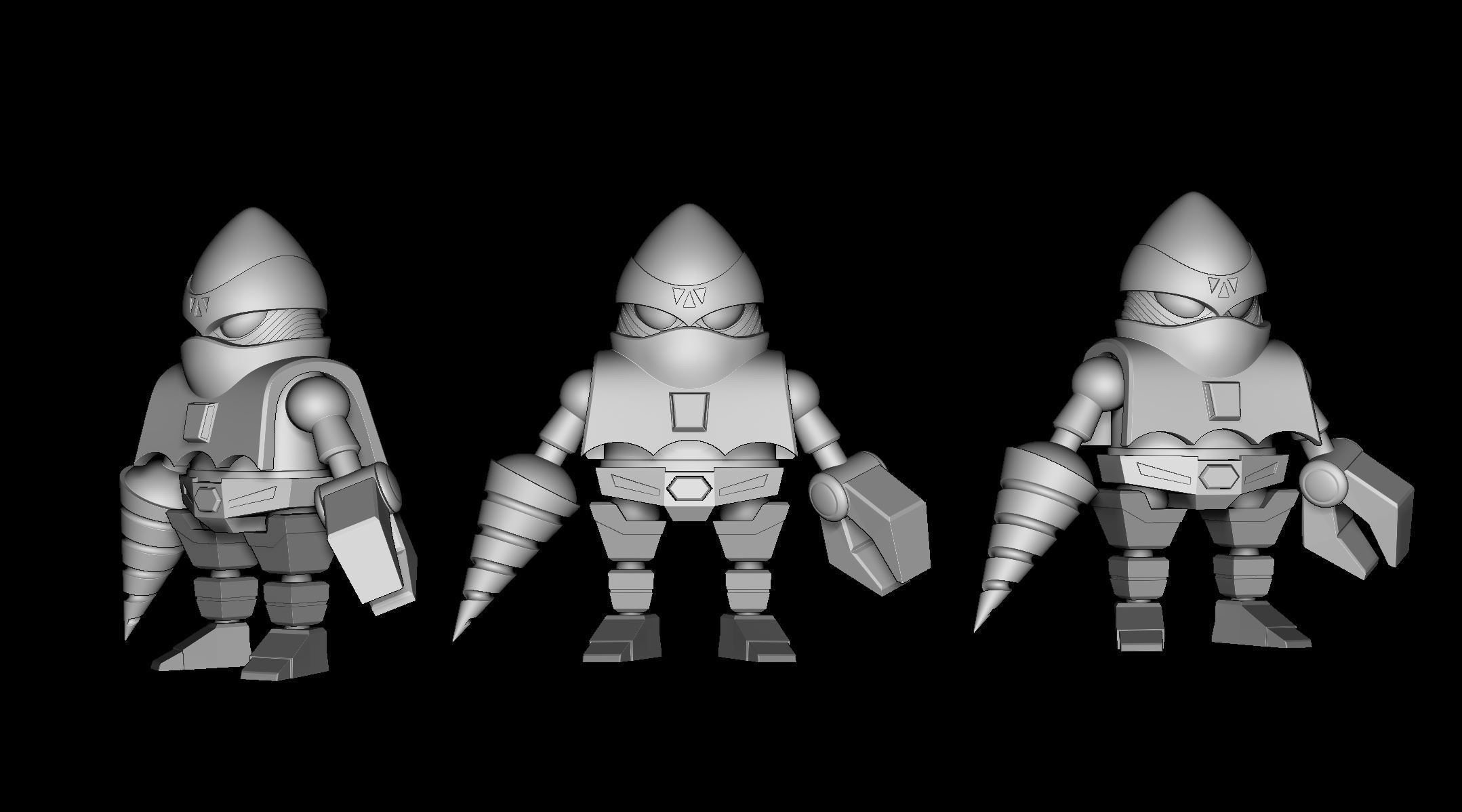 Getter Robot 3D print model_6