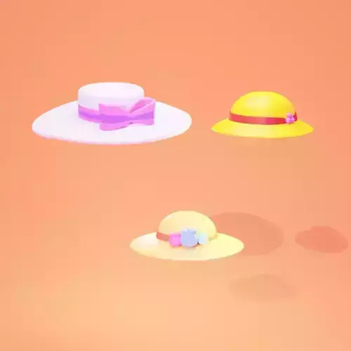 Cartoon Woman Hats Pack 