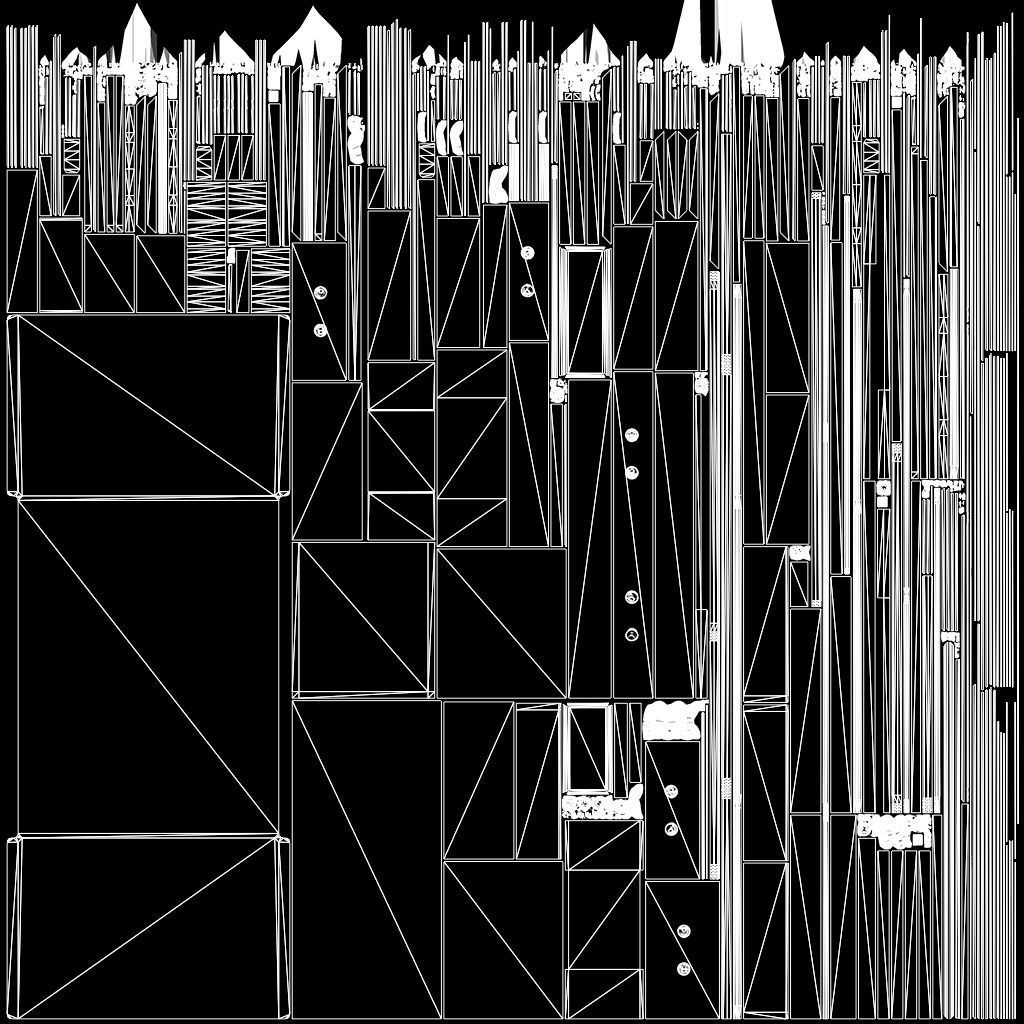 Old Desk  - PBR Game Ready Low-poly 3D model_26