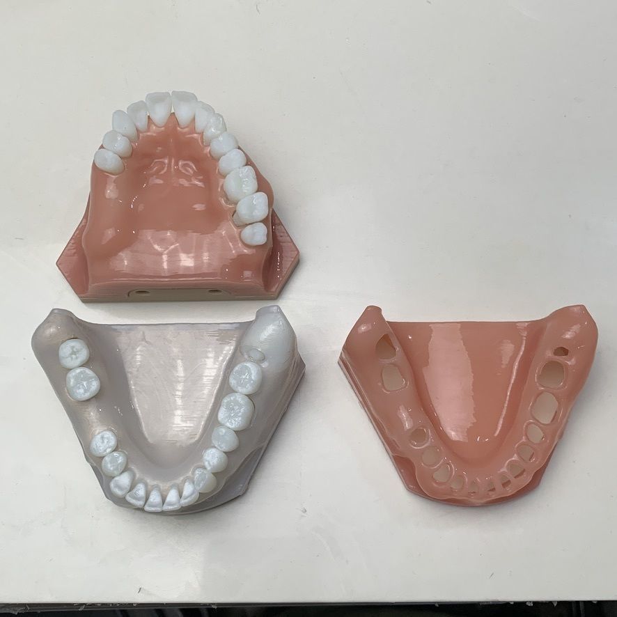 D005 Mold for making silicone gum of Oral surgery model 3D print model_3