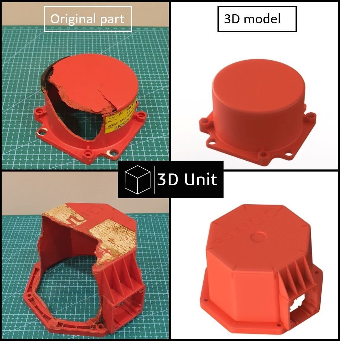 FANUC ENCODER COVERS 3D model 3D printable CGTrader