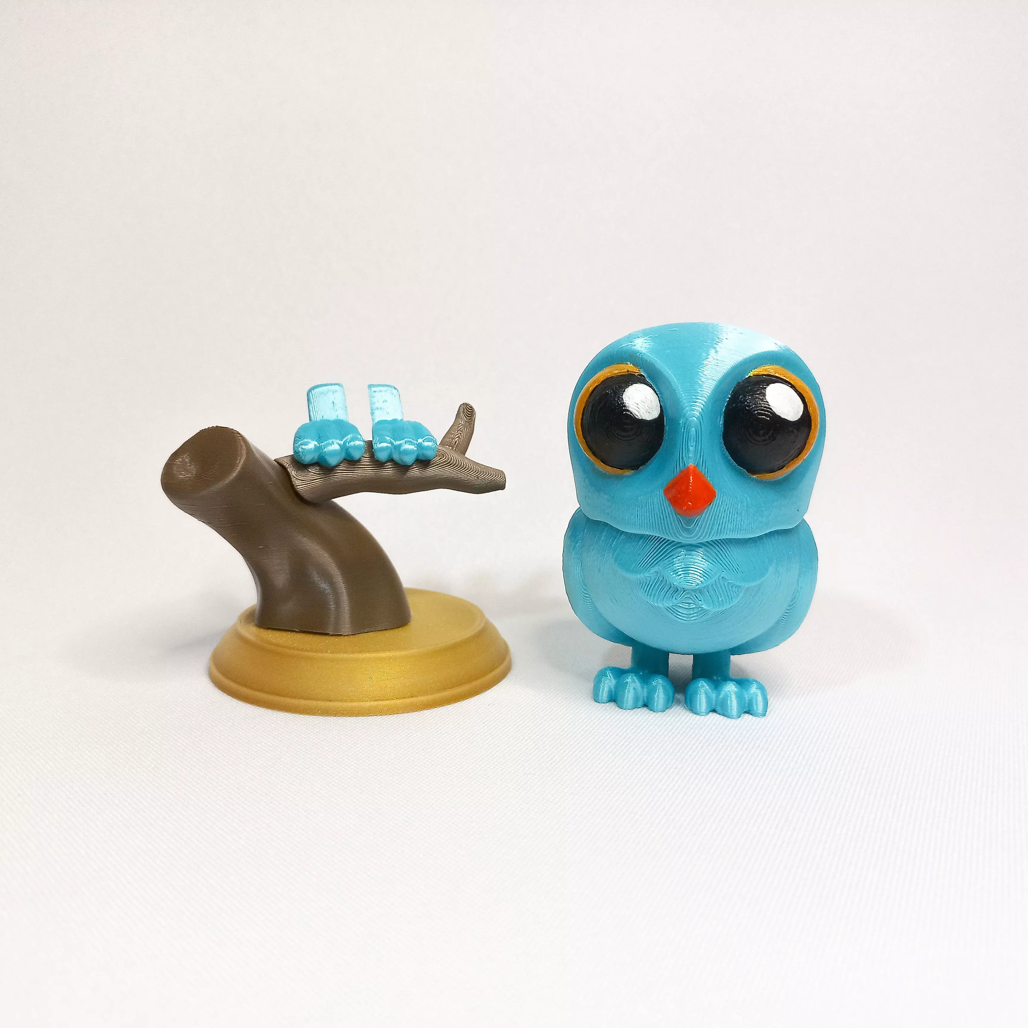 OWL CARTOON 3D print model_0
