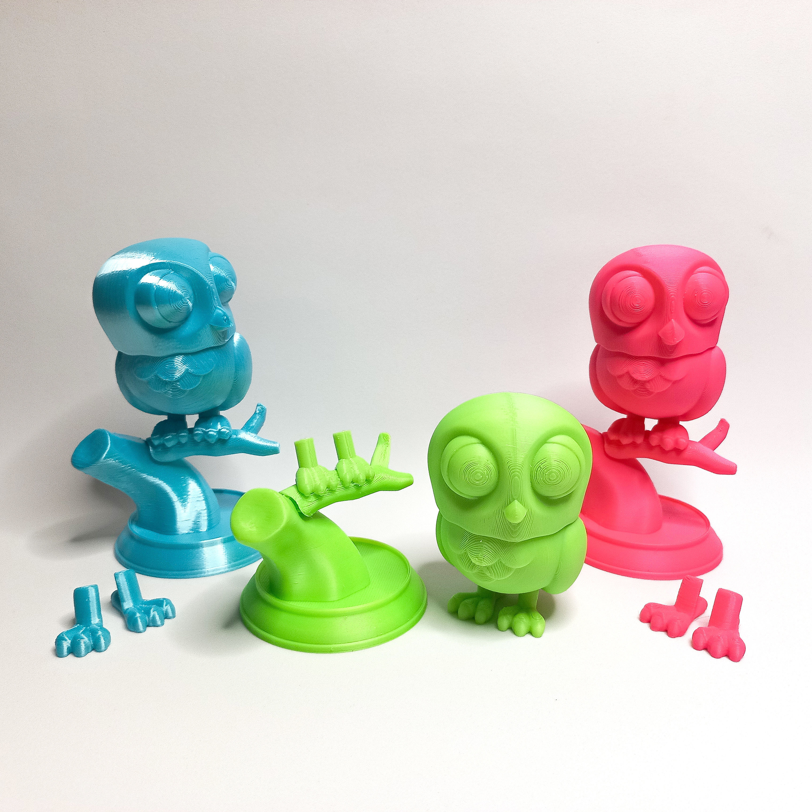 OWL CARTOON 3D print model_1