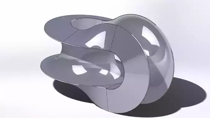 Infinite 8 Loop Sculpture