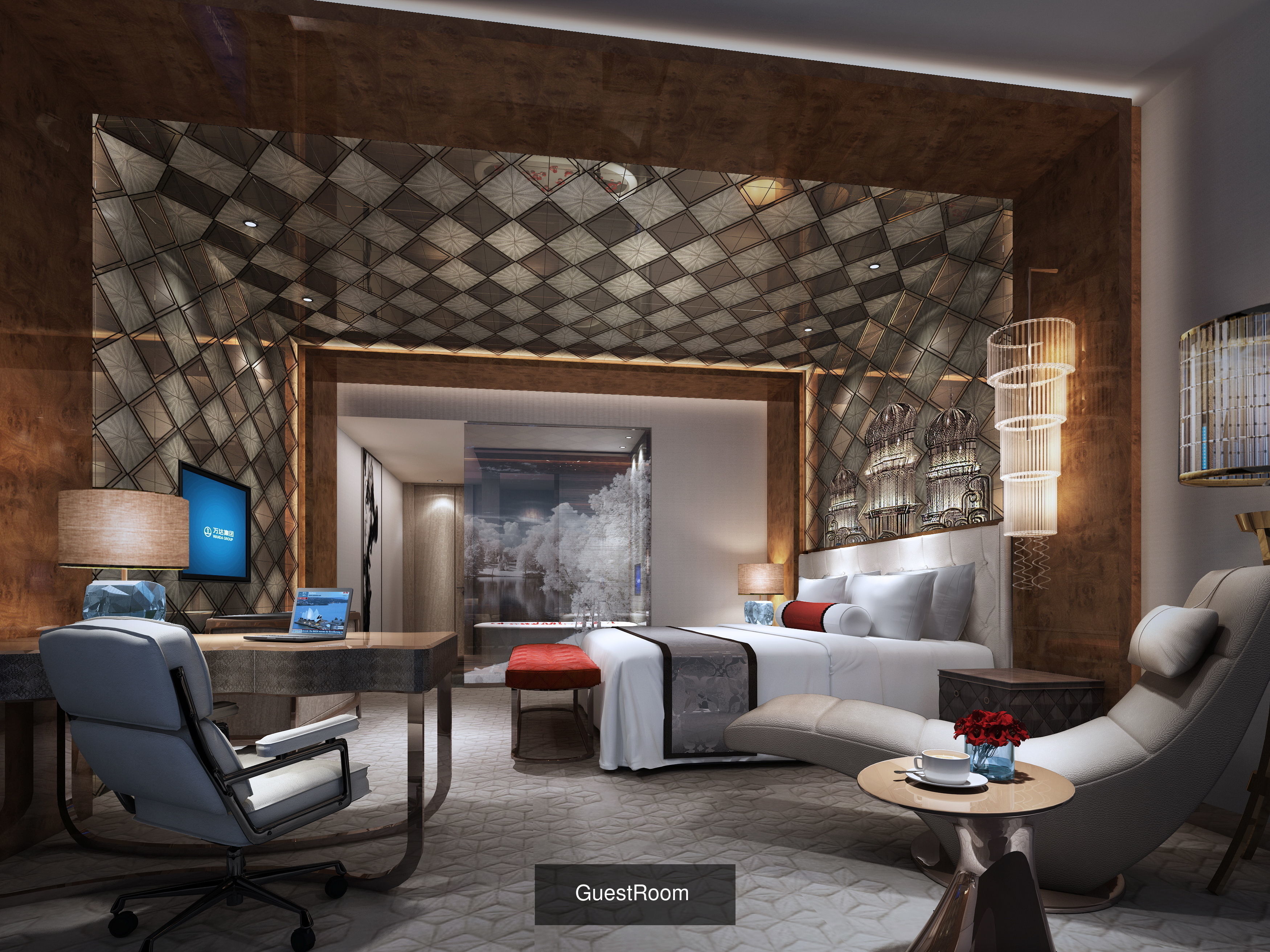 High End Hotel Complete Design Tender 3D Model 3D Model Collection_5