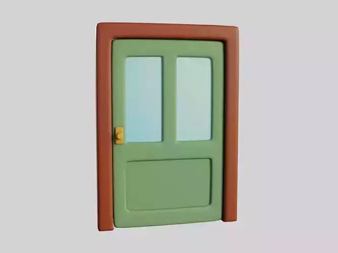 Cartoon Door 11Ga