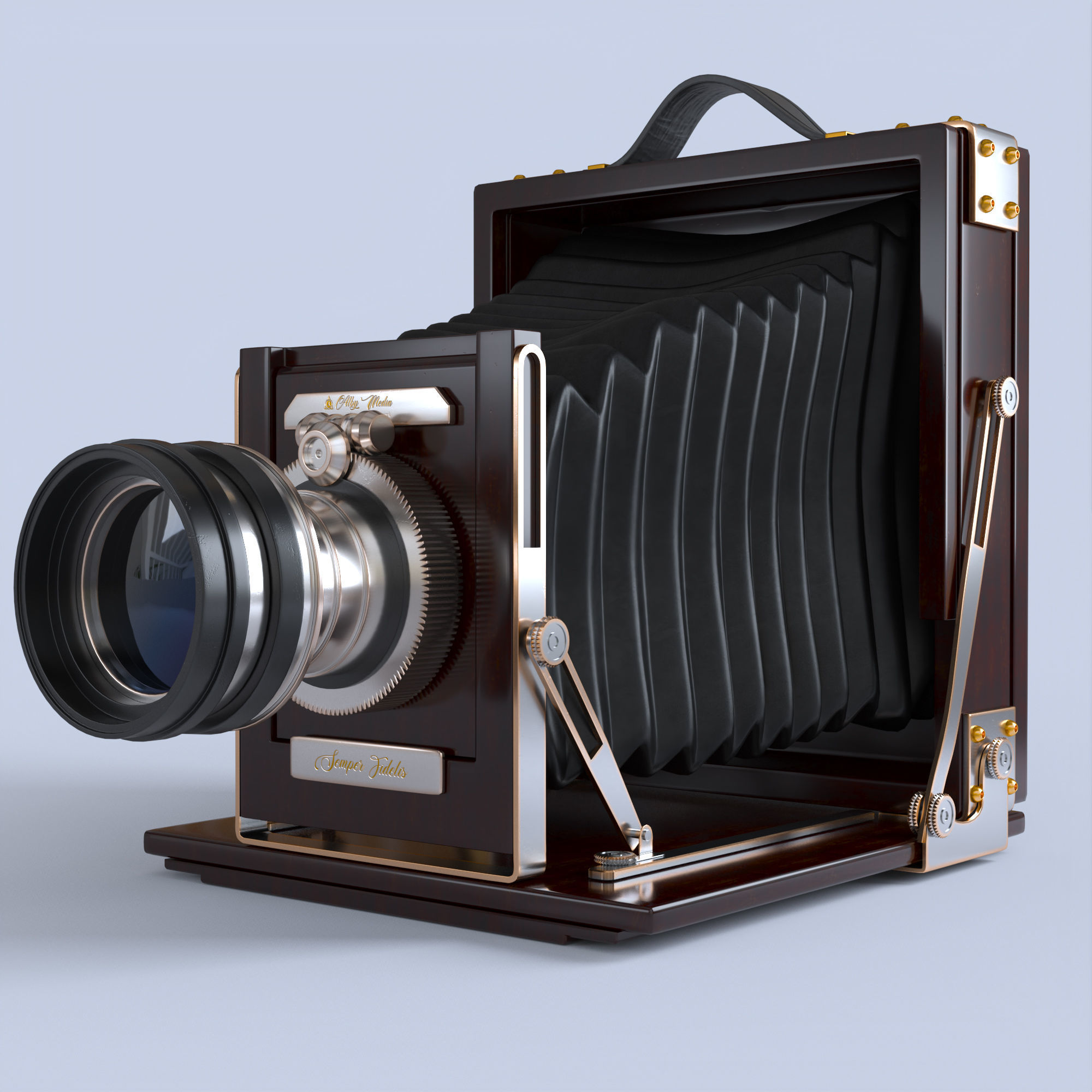 VINTAGE CAMERA 3D model_1