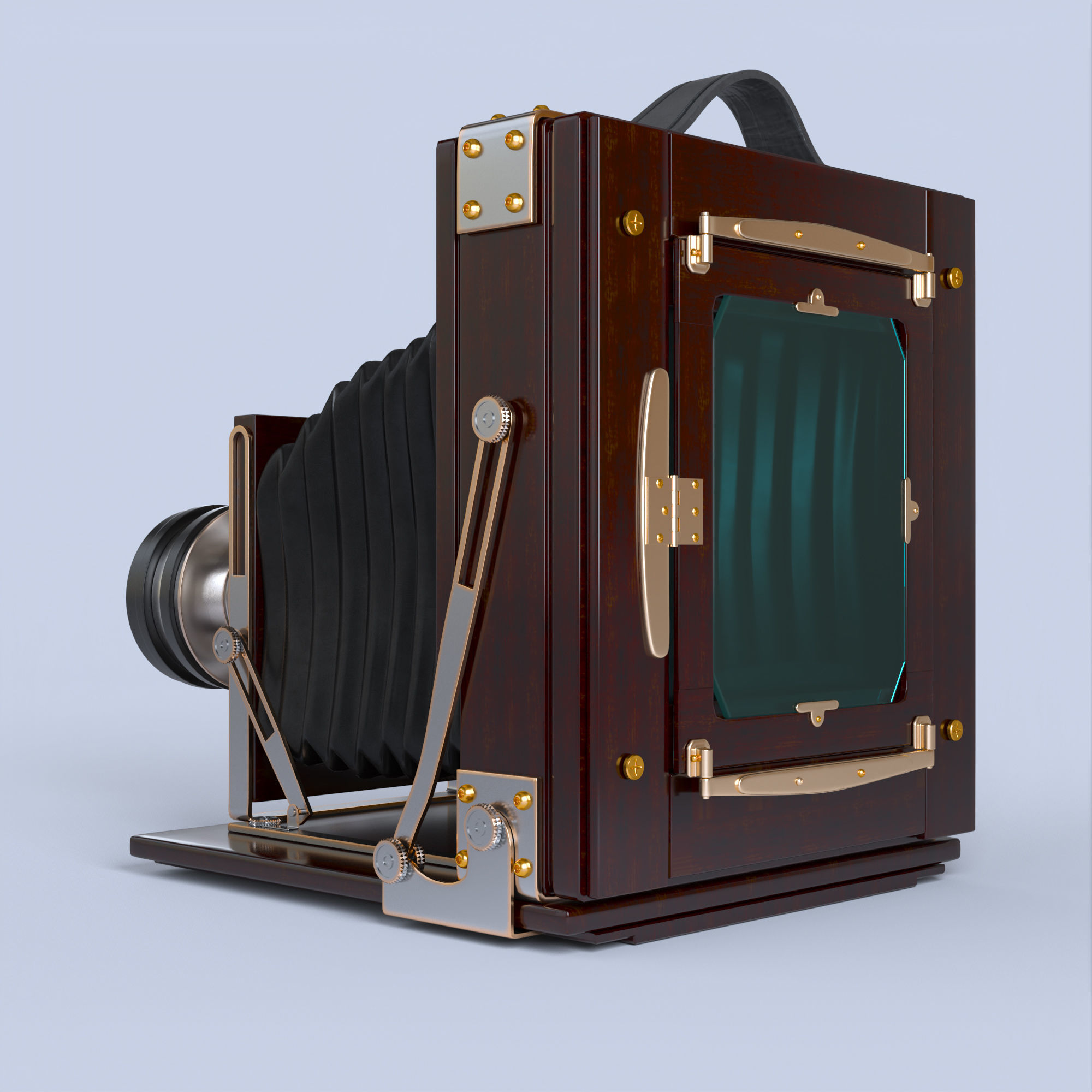 VINTAGE CAMERA 3D model_2
