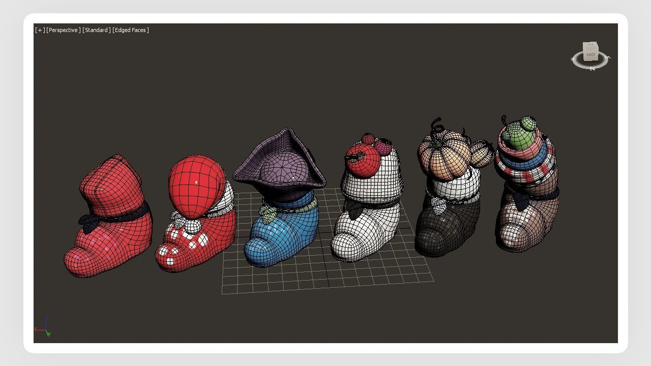 Wobi Pack Vol 1 Low-poly 3D model_10