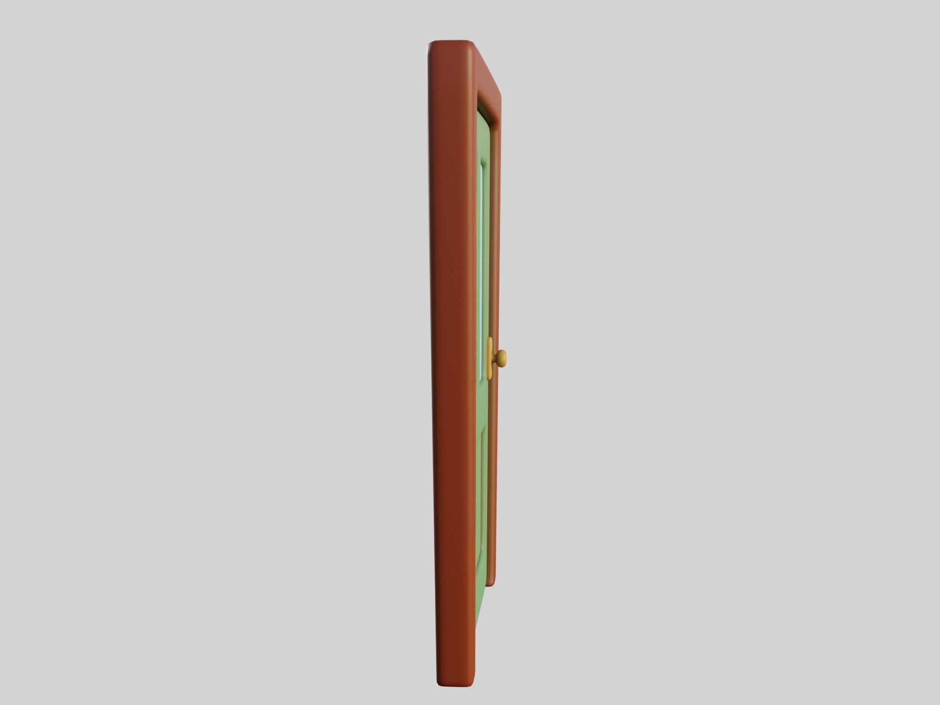 Cartoon Door 11Gb Low-poly 3D model_7
