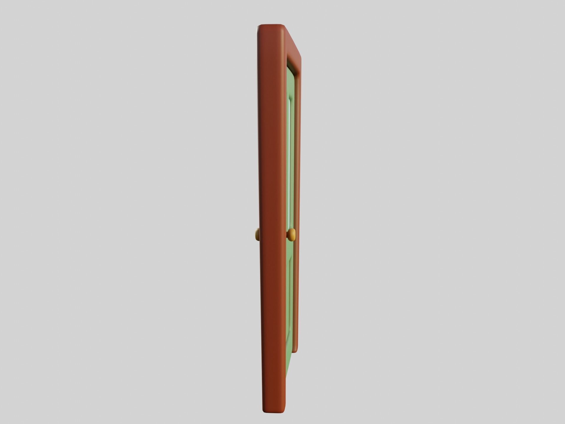 Cartoon Door 11Gb Low-poly 3D model_2
