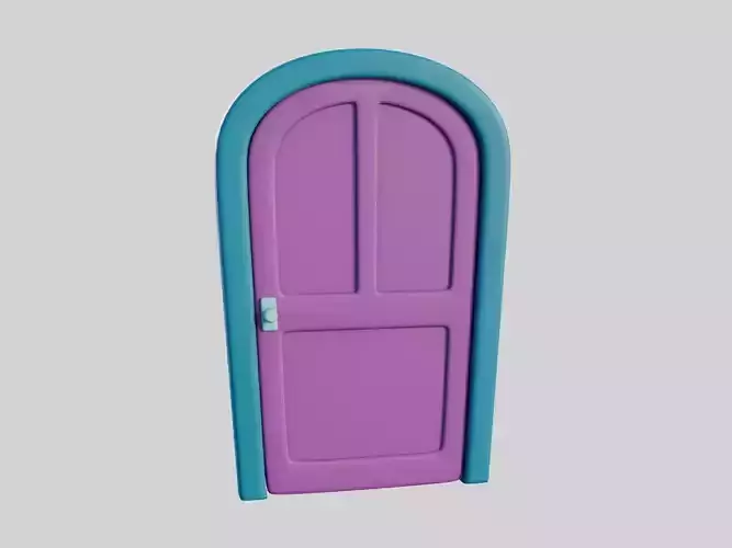 Cartoon Door 12b