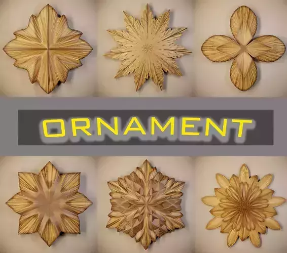 Ornament 3D Model-vol5 3D model