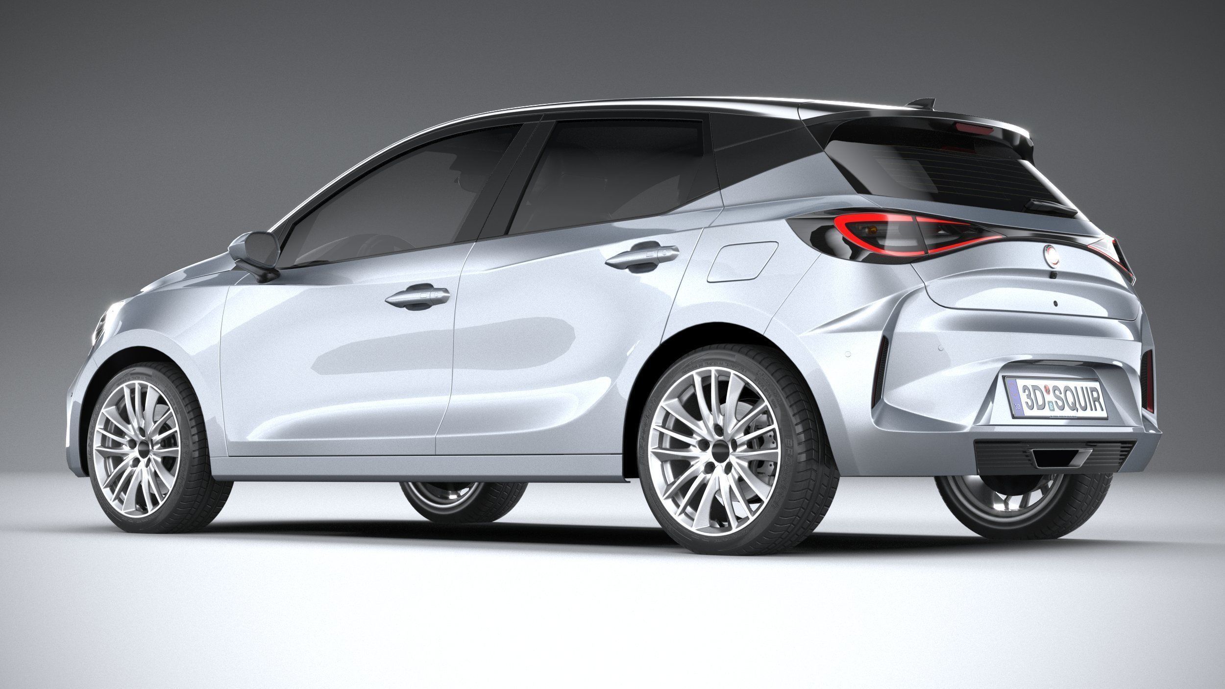 Generic Hatchback v2 2022 3D model_5