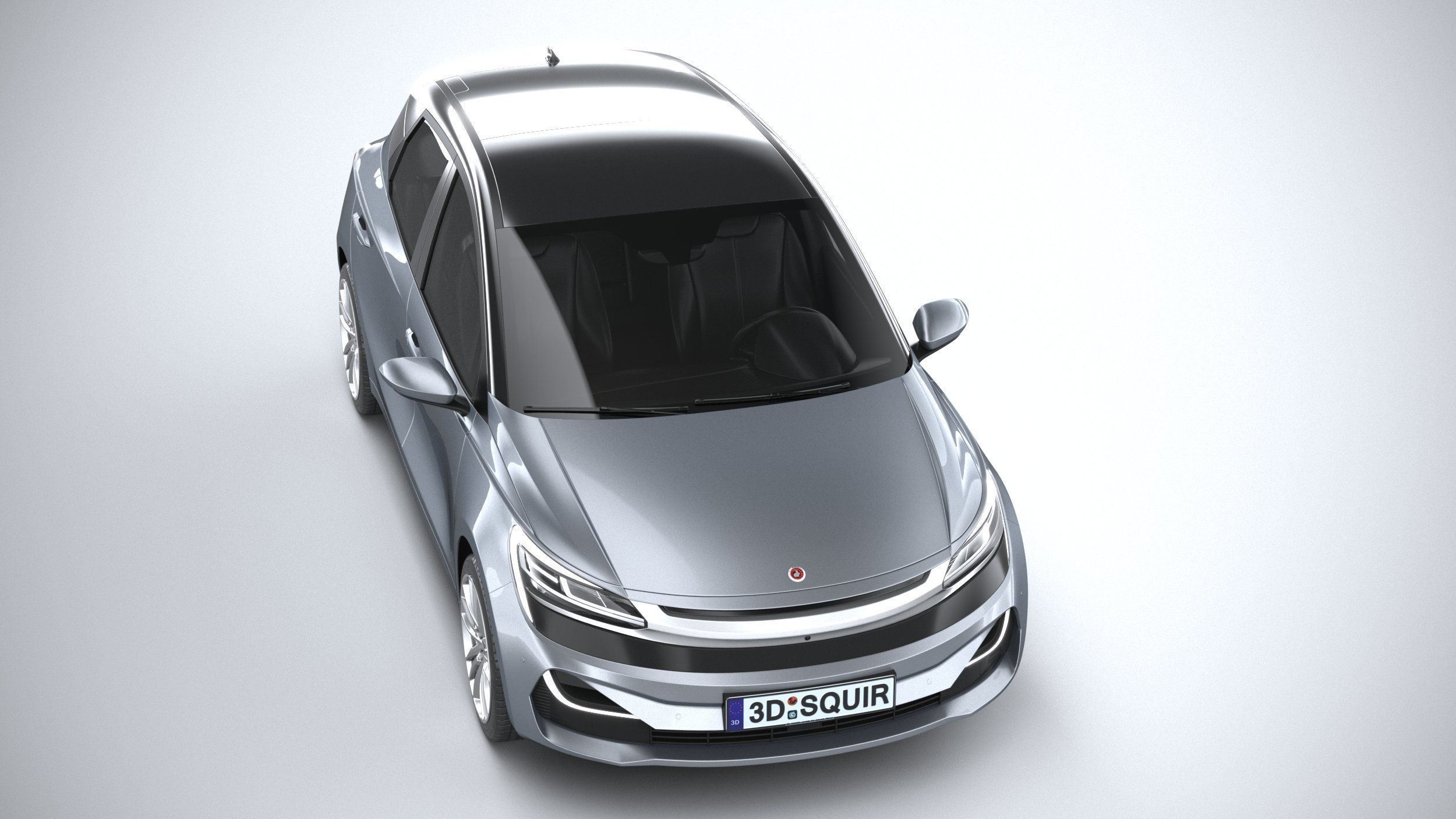 Generic Hatchback v2 2022 3D model_12
