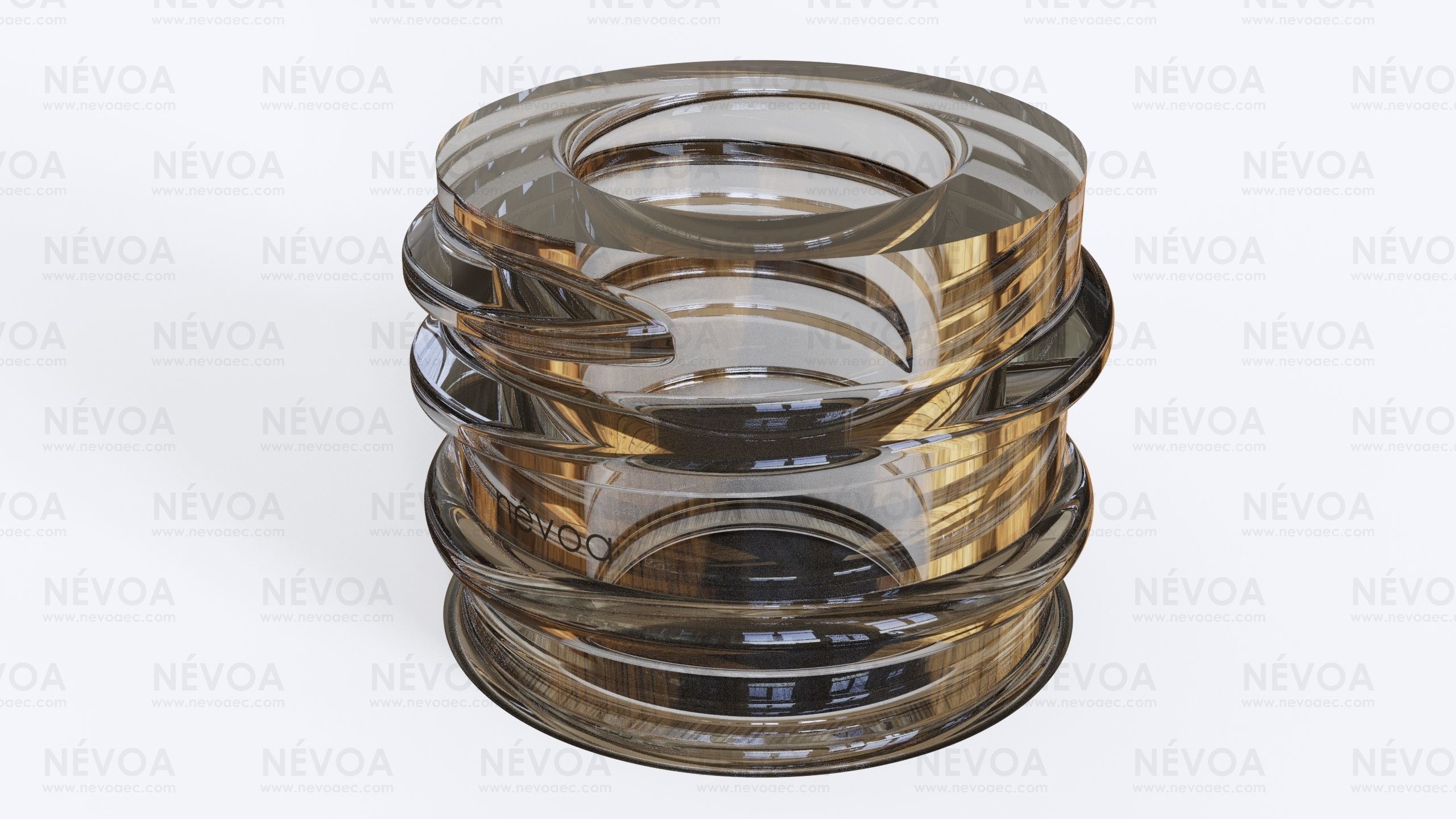 Neck finish - SP 410 - 20 - M - BF - voluntary standard 3D model_1